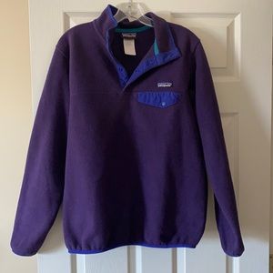 Women’s Three Button Patagonia Fleece